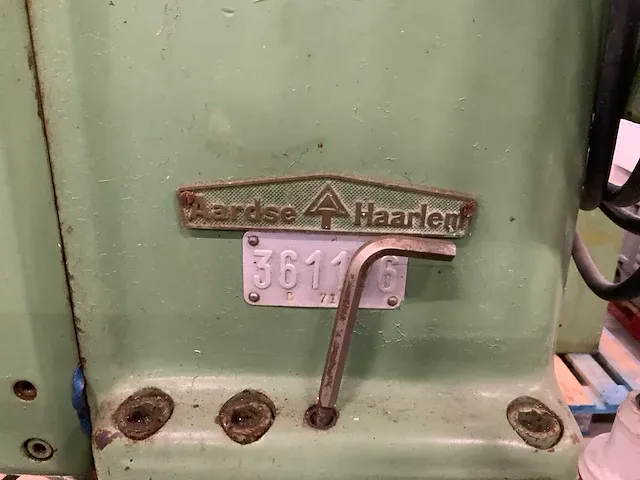Webo varia 30 kolomboormachine - afbeelding 15 van  16