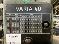 Webo vario 40 kolomboormachine - afbeelding 12 van  12