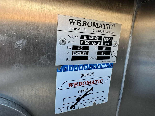 Webomatic - tl300-2 - traysealer / bakjes sealer - afbeelding 7 van  15