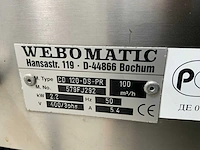 Webomatic system 4000 vacuüm zakken verpakkingsmachine - afbeelding 8 van  8
