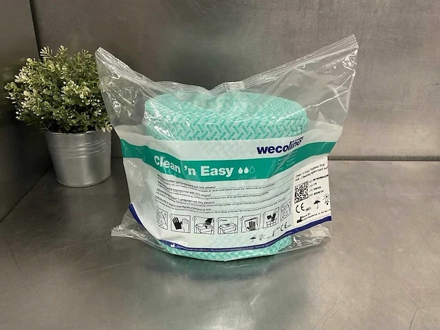 Wecoline - clean 'n easy hygiënisch - geïmpregneerde schoonmaakdoek (2x) - afbeelding 1 van  2
