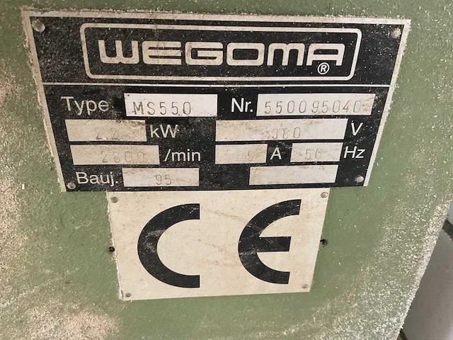 Wecoma - ms 550 - verstekzaagmachine met aan- en afvoertafel - afbeelding 2 van  17