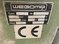 Wecoma - ms 550 - verstekzaagmachine met aan- en afvoertafel - afbeelding 2 van  17