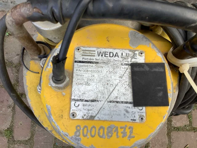 Weda d50n vuilwaterpomp - afbeelding 2 van  3