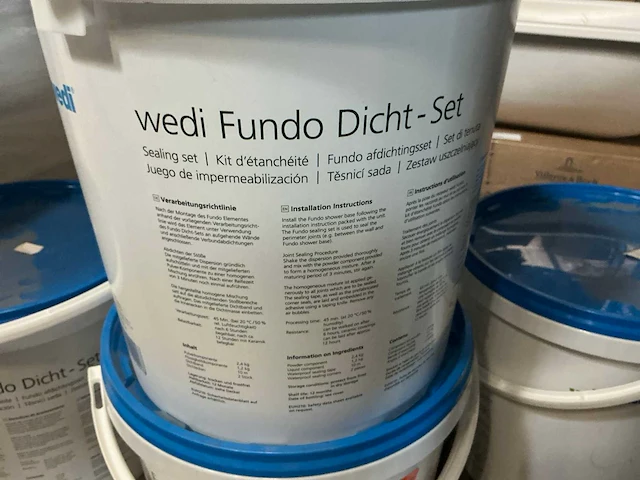Wedi fundo dicht-set (4x) - afbeelding 2 van  3