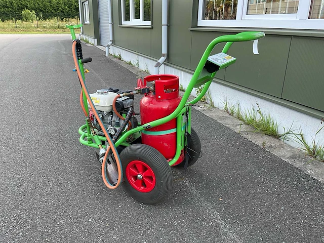 Weed control air hand trolly onkruidbrander - afbeelding 5 van  12