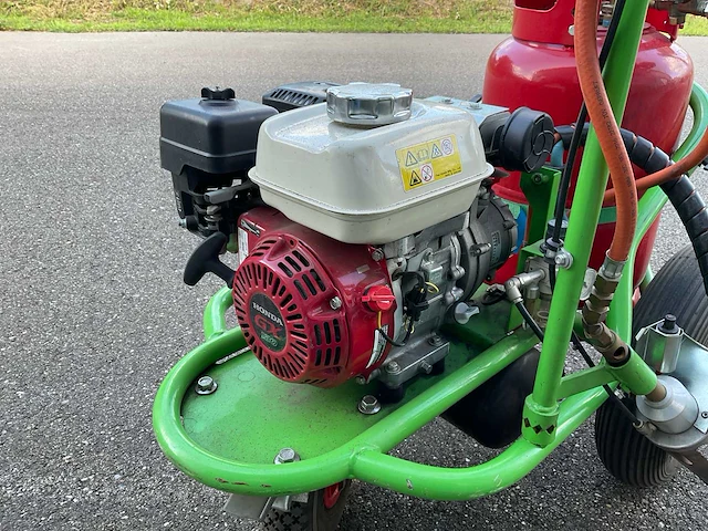 Weed control air hand trolly onkruidbrander - afbeelding 10 van  12