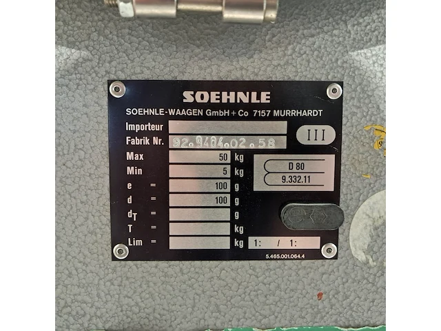 Weegschaal, soehnle, d80 - afbeelding 8 van  10