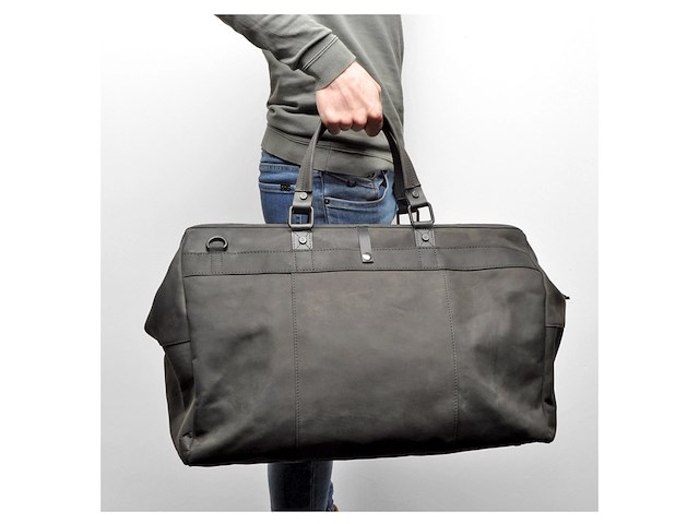 Weekendtas, berba, barbarossa, zwart - afbeelding 2 van  6