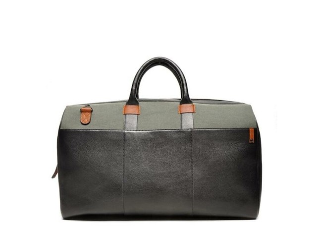 Weekendtas berba, olly, zwart/olijf - afbeelding 1 van  4