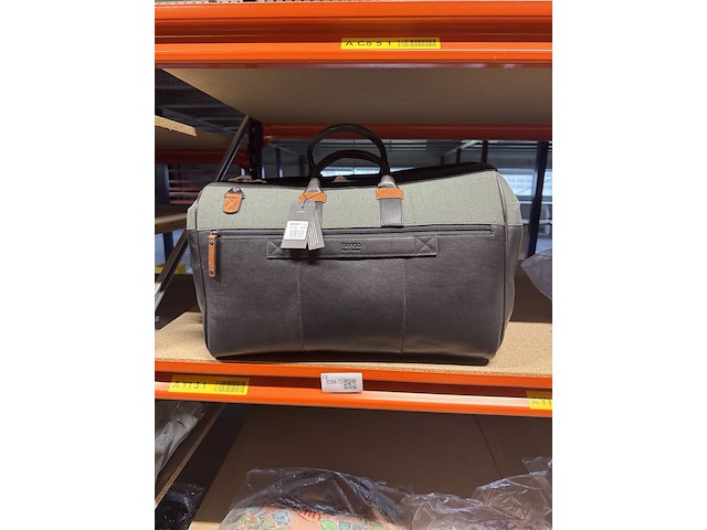 Weekendtas berba, olly, zwart/olijf - afbeelding 4 van  4