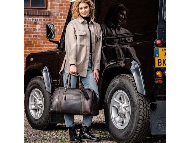 Weekendtas, chesterfield, kiel, brown - afbeelding 2 van  4