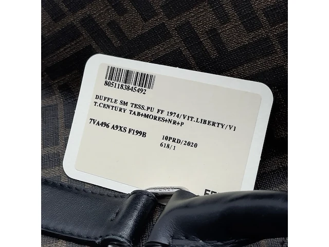 Weekendtas, fendi, medium duffle travel bag - afbeelding 5 van  13