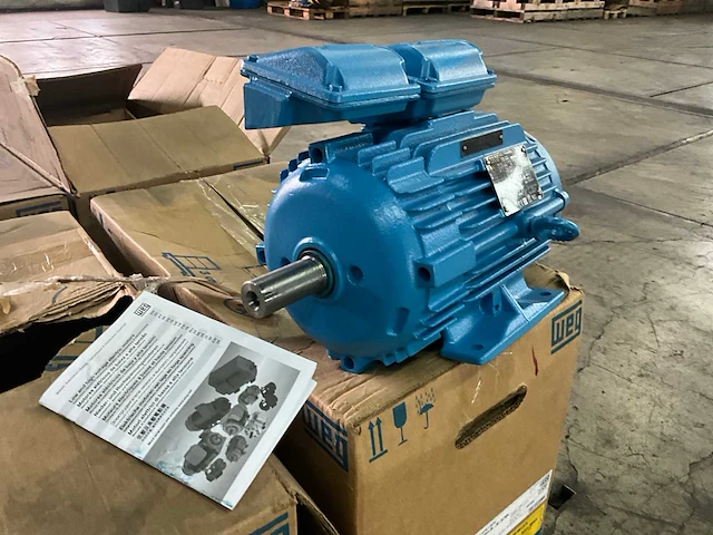 Weg / boge 3-l100l-04. elektromotor (4x) - afbeelding 2 van  4