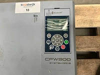 Weg cfw900 aandrijving met variabele frequentie - afbeelding 4 van  5