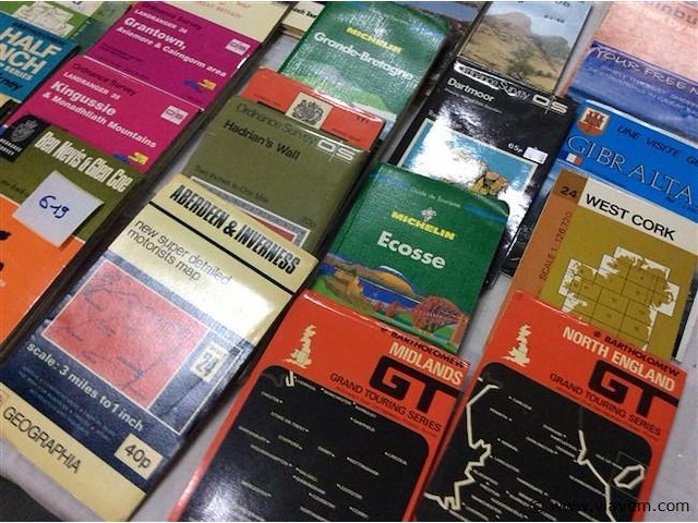 Wegenkaarten divers vnl uk - afbeelding 3 van  3