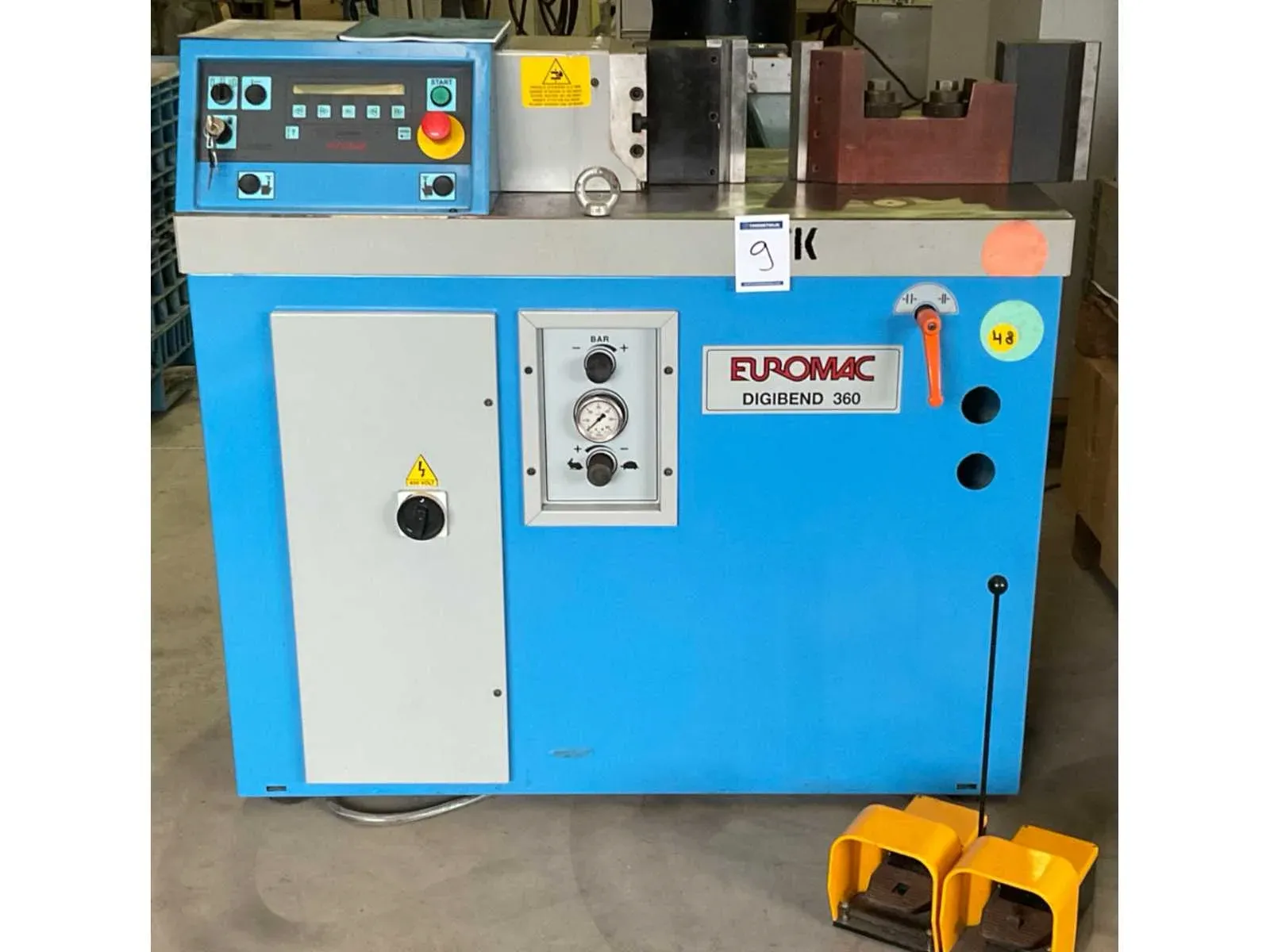 Wegens bedrijfsbeëindiging diverse houtbewerkingsmachines, metaalbewerkingsmachines, schakelmateriaal en elektra