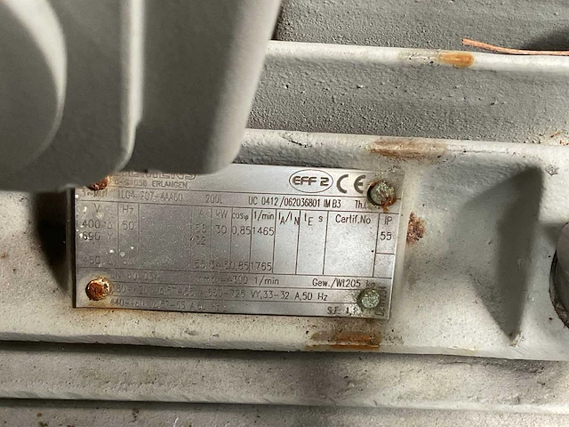 Weg/siemens elektromotor (2x) - afbeelding 6 van  6