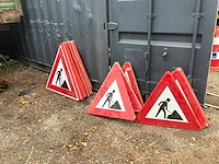 Wegwerkzaamheden borden (14x) - afbeelding 2 van  5