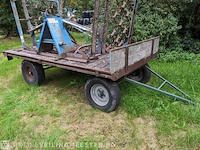 Weidesleep met landbouwwagen - afbeelding 4 van  23
