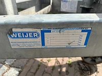 Weijer - 2017 - w2 - aanhangwagen weijers 3000kg 2017 - afbeelding 8 van  9