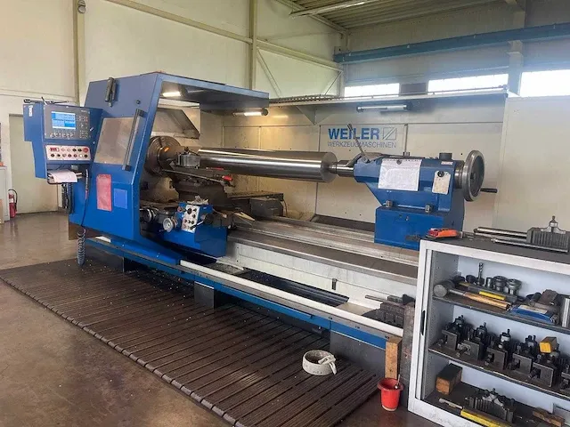 Weiler - e 110 / 3000 - cnc draaibank - 1996 - afbeelding 4 van  9