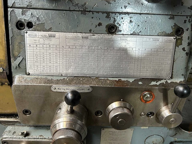 Weiler - lz330 - universele draaibank - afbeelding 14 van  14
