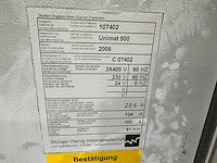 Weinig - 2006 - unimat 500 - vierzijdige profileer- en schaafmachine - afbeelding 6 van  14