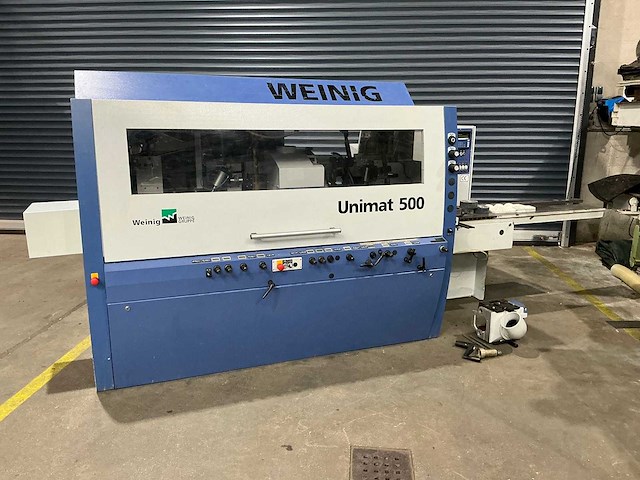 Weinig - 2006 - unimat 500 - vierzijdige profileer- en schaafmachine - afbeelding 1 van  12