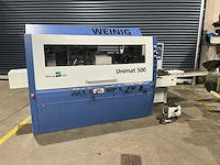 Weinig - 2006 - unimat 500 - vierzijdige profileer- en schaafmachine - afbeelding 1 van  12