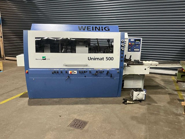 Weinig - 2006 - unimat 500 - vierzijdige profileer- en schaafmachine - afbeelding 5 van  12