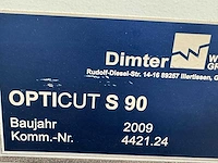 Weinig - 2009 - opticut s90 - afkortcirkelzaagmachine - afbeelding 7 van  15