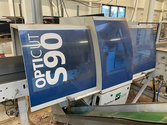Weinig - 2009 - opticut s90 - afkortcirkelzaagmachine - afbeelding 1 van  15