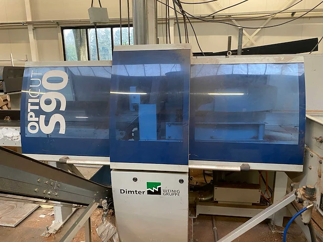 Weinig - 2009 - opticut s90 - afkortcirkelzaagmachine - afbeelding 8 van  15