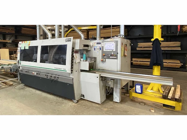 Weinig - powermat 1500 - vierzijdige profileer- en schaafmachine - 2018 - afbeelding 1 van  16
