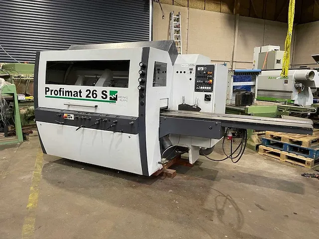 Weinig - profimat 26 s - vierzijdige profileer- en schaafmachine - 2000 - afbeelding 1 van  17