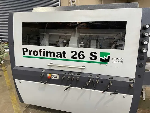 Weinig - profimat 26 s - vierzijdige profileer- en schaafmachine - 2000 - afbeelding 11 van  17