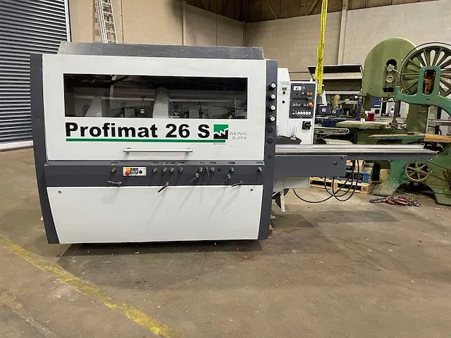 Weinig - profimat 26 s - vierzijdige profileer- en schaafmachine - 2000 - afbeelding 12 van  17