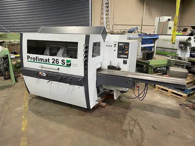 Weinig - profimat 26 s - vierzijdige profileer- en schaafmachine - 2000 - afbeelding 15 van  17
