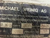 Weinig - profimat 26 s - vierzijdige profileer- en schaafmachine - 2000 - afbeelding 16 van  17
