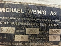 Weinig - profimat 26 s - vierzijdige profileer- en schaafmachine - 2000 - afbeelding 16 van  17