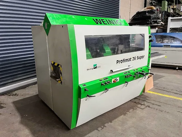 Weinig - profimat 26 super - vierzijdige profileer- en schaafmachine - 2002 - afbeelding 23 van  27