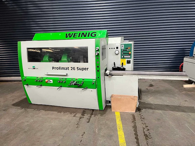 Weinig - profimat 26 super - vierzijdige profileer- en schaafmachine - 2002 - afbeelding 1 van  27