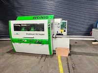 Weinig - profimat 26 super - vierzijdige profileer- en schaafmachine - 2002 - afbeelding 1 van  27