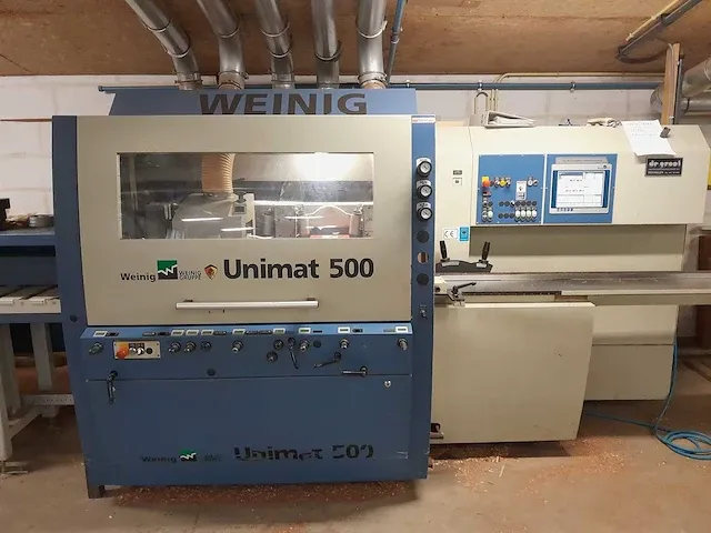 Weinig - u 500 - vierzijdige profileer- en schaafmachine - afbeelding 1 van  5