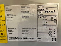 Weinig - unimat 23 - vierzijdige profileer- en schaafmachine - 1998 - afbeelding 6 van  24