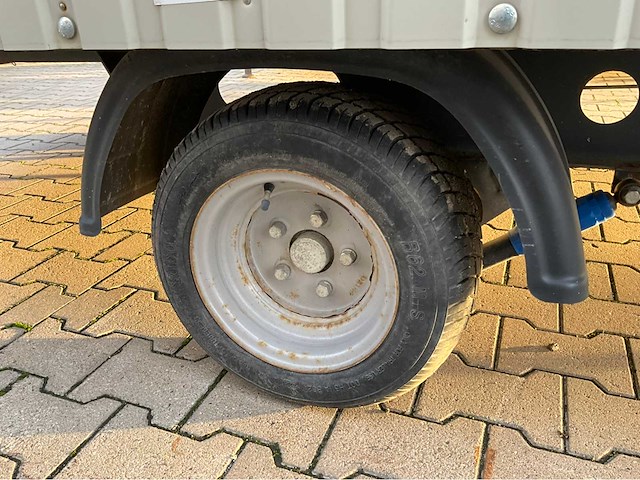 Weiro holzbau bauwagen rasant 350 schaft aanhangwagen - afbeelding 4 van  13