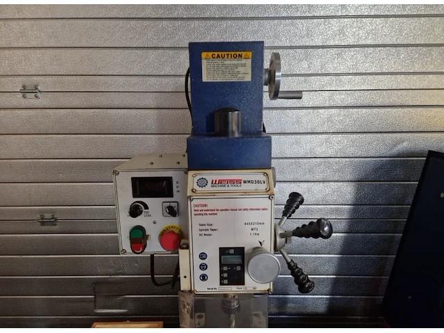 Weiss wmd30lv boormachine - afbeelding 3 van  9