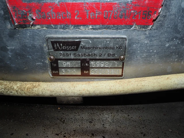Weisser maschinenbau kg - afbeelding 10 van  10