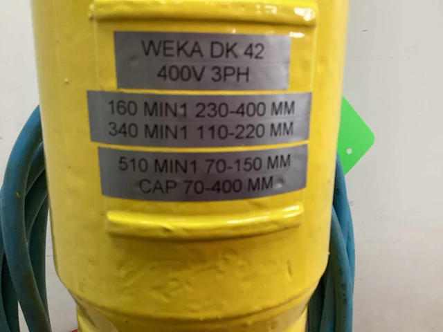 Weka - dk 42 - boormachine - afbeelding 6 van  7